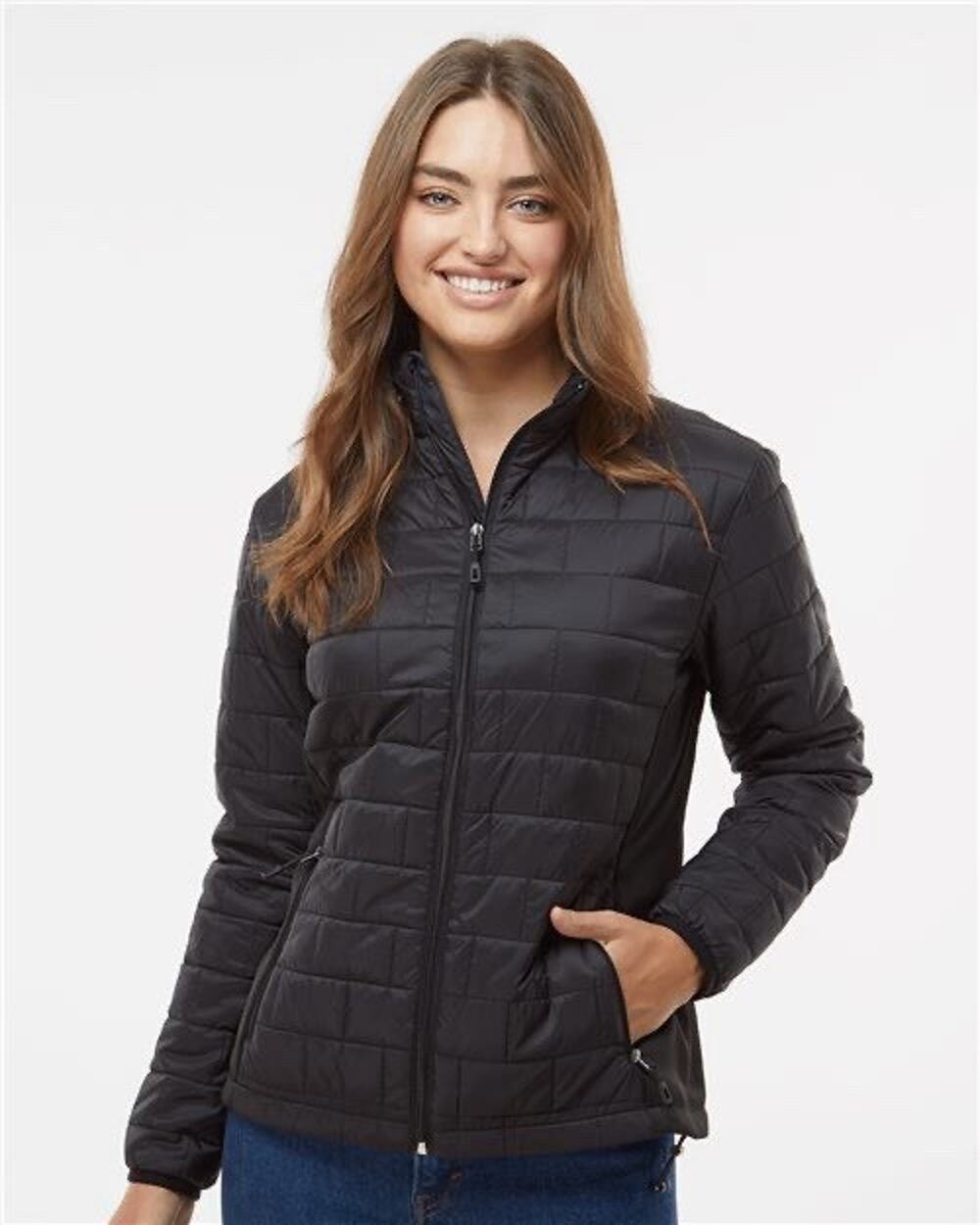 Burnside Women's Element Puffer Jacket - 5713 Black XL